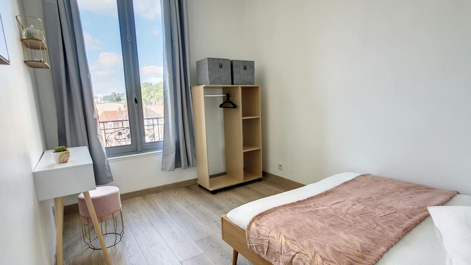 15 Mn De Paris, Perle Rare Avec Vue - 2 Chambres Groslay Exteriör bild